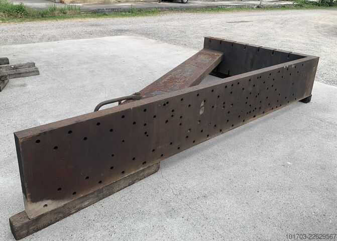  Equerres de bridage en fonte 4000 x 2000 x 575 mm
