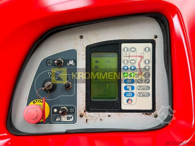 Leddelt teleskopisk arbejdsplatform Manitou 200 ATJ