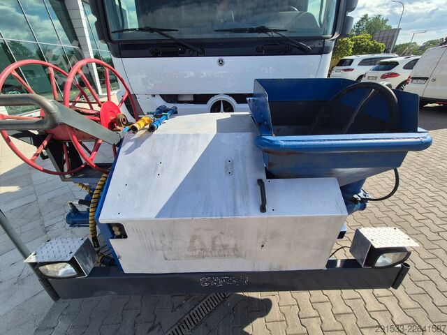 Betonszivattyús felépítmény Amv 7450D - Shotcrete Robot