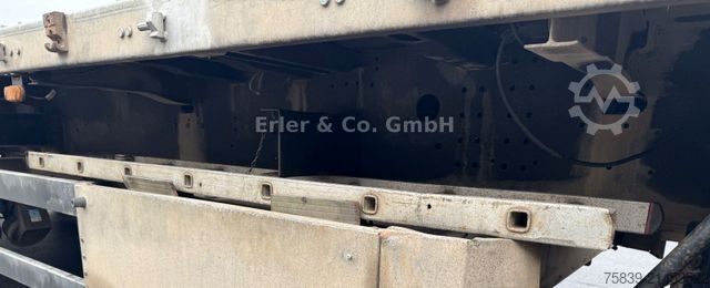 Remorque semi-plateforme de travail SCHMITZ CARGOBULL Rahmen verzinkt, Bordwände, I.+III. Achse Lift