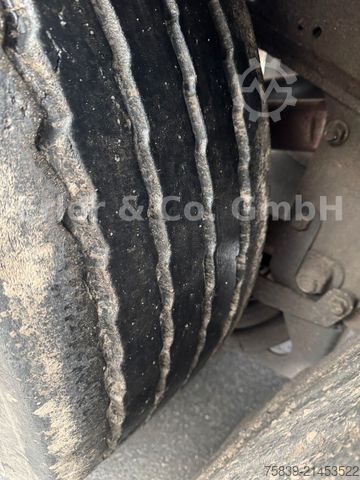 Remorque semi-plateforme de travail SCHMITZ CARGOBULL Rahmen verzinkt, Bordwände, I.+III. Achse Lift