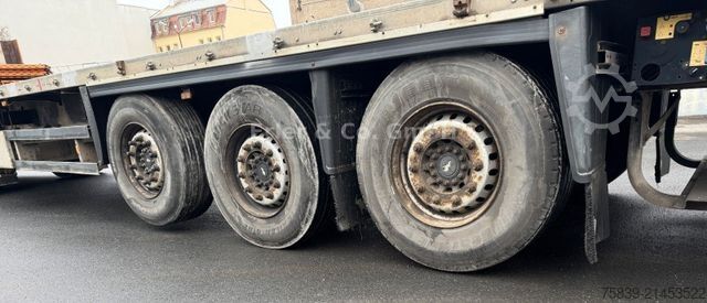 Naczepa z podestem roboczym SCHMITZ CARGOBULL Rahmen verzinkt, Bordwände, I.+III. Achse Lift