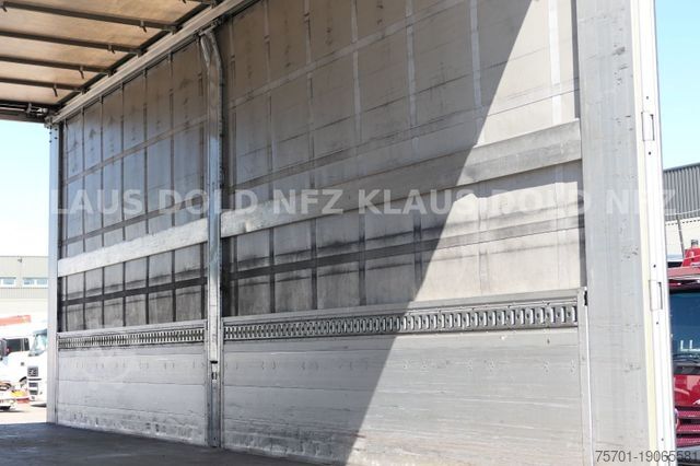 Open aanhangwagen met zeil Lanz + Marti EU 18 Durchladesystem Bordwände