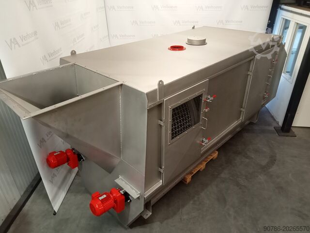 Dinnissen Dima 1200 zakkenleegmachine RVS Dinnissen Dima 1200