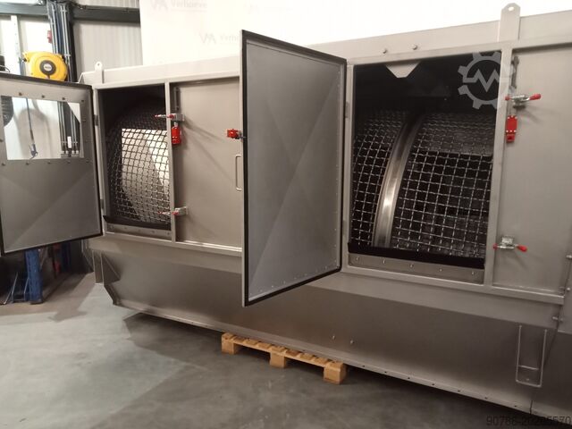 Dinnissen Dima 1200 zakkenleegmachine RVS Dinnissen Dima 1200