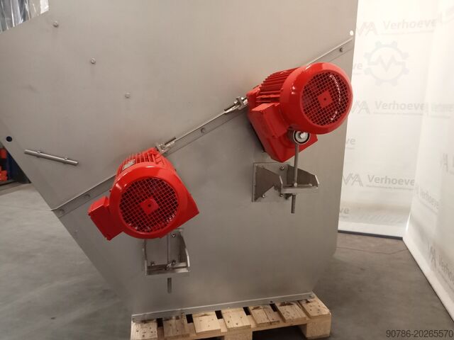 Dinnissen Dima 1200 zakkenleegmachine RVS Dinnissen Dima 1200