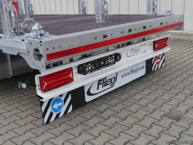 Transportador de madeira Fliegl TPS 118 Plateau 6,2m für Holz