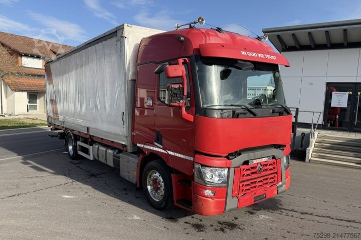 Plattewagen met zeil Renault T 460 4x2 Plane/HB / Swiss-Vehicle