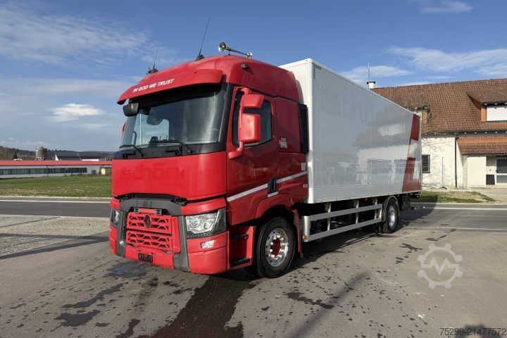 Vrachtwagen met bakwagen Renault T 460 4x2 Koffer/HB / Swiss-Vehicle