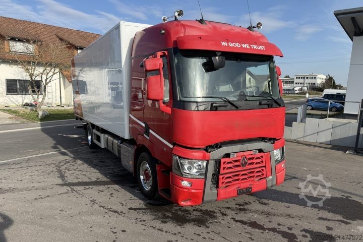 Vrachtwagen met bakwagen Renault T 460 4x2 Koffer/HB / Swiss-Vehicle
