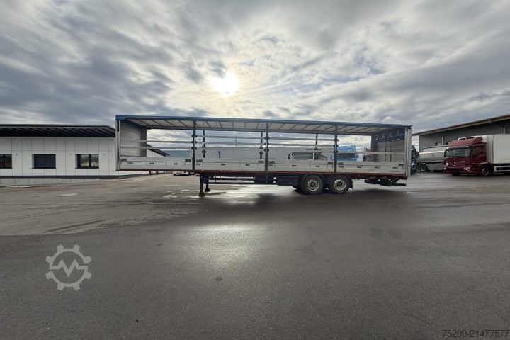 Open oplegger met zeil Schwarzmüller SPA2/E Brücke mit Verdeck / Swiss-Vehicle