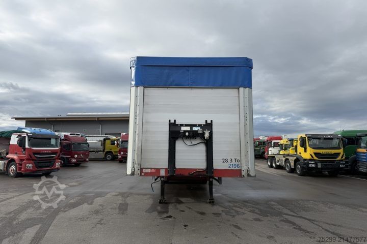 Open oplegger met zeil Schwarzmüller SPA2/E Brücke mit Verdeck / Swiss-Vehicle