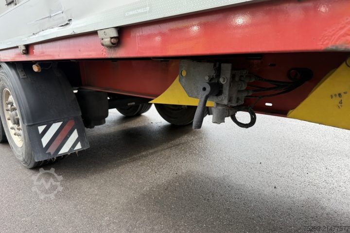 Open oplegger met zeil Schwarzmüller SPA2/E Brücke mit Verdeck / Swiss-Vehicle