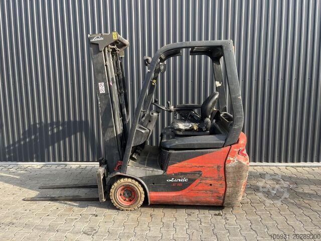 Stivuitor electric cu 3 roți Linde E16C