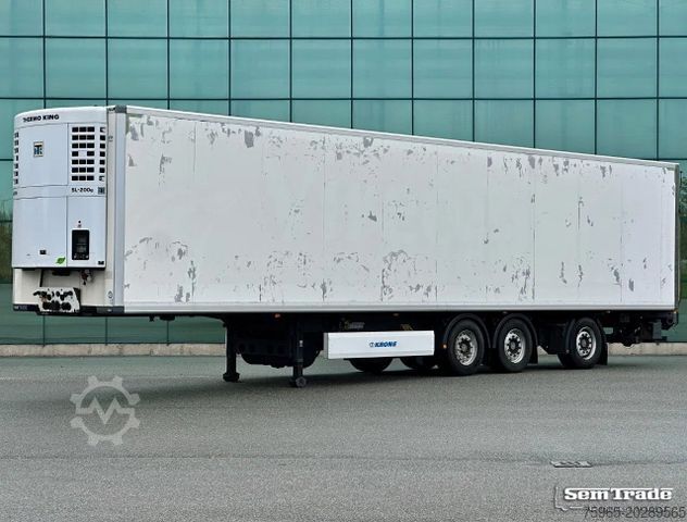 Frigorifik yarı römork KRONE SD THERMO KING SLe 200 LIFT AXLE STEERING AXLE T
