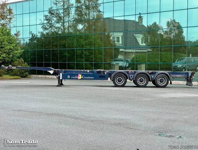Ladskifteanhænger Burg BPO 15-27 CCXHX BPW AXLES DISC BRAKES 40 FT