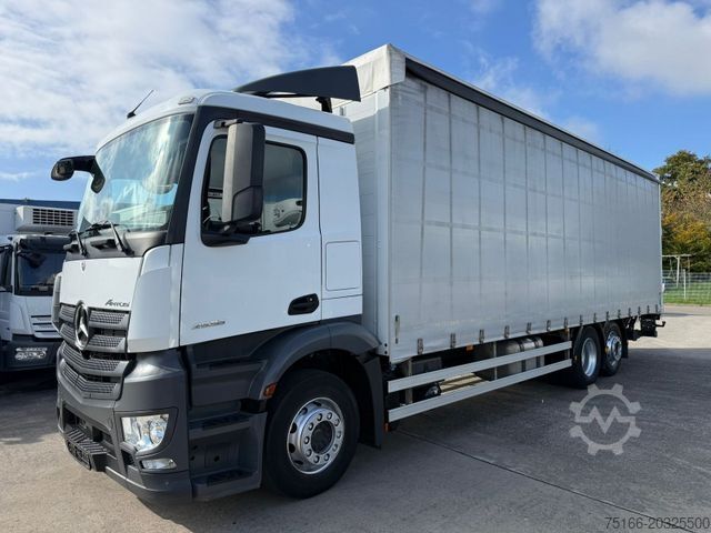 Camión plataforma con toldo MERCEDES-BENZ ANTOS 2536 L Pritsche/Plane 8,50 m*SCHIEBEPLANE