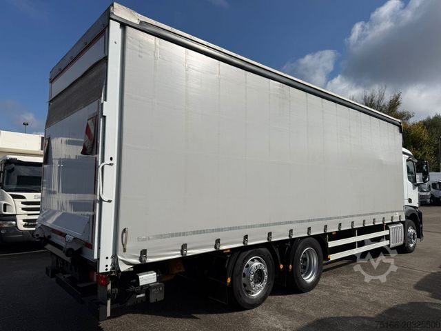 Camión plataforma con toldo MERCEDES-BENZ ANTOS 2536 L Pritsche/Plane 8,50 m*SCHIEBEPLANE