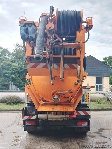 Vakuumtankbil MAN TGS 26.400 BL 6x2/4 Wiedemann Kombi Spüler