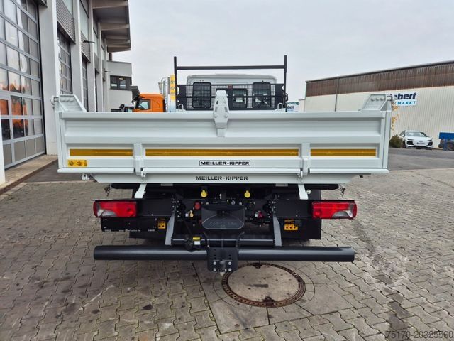 Üç taraflı damperli kamyon IVECO Eurocargo ML80E21 Meiller Kipper 2x AHK 3 Sitze