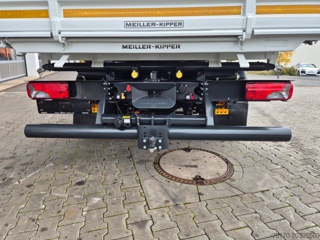 Üç taraflı damperli kamyon IVECO Eurocargo ML80E21 Meiller Kipper 2x AHK 3 Sitze