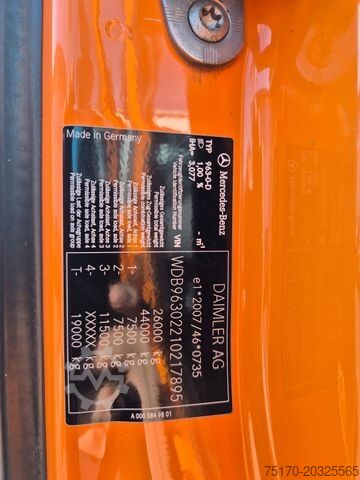 Vuilniswagen MERCEDES-BENZ Actros 2533 L Faun Variopress II524 V19 Zoeller