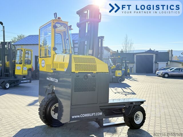 4-way forklift Combilift C3000XL DUPLEX FREE LIFT GAS POSITIONER