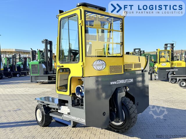 4-way forklift Combilift C3000XL DUPLEX FREE LIFT GAS POSITIONER