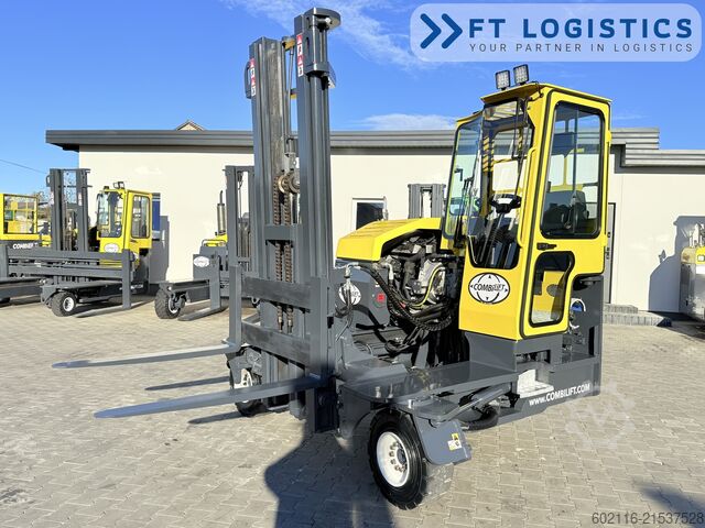 4-way forklift Combilift C3000XL DUPLEX FREE LIFT GAS POSITIONER