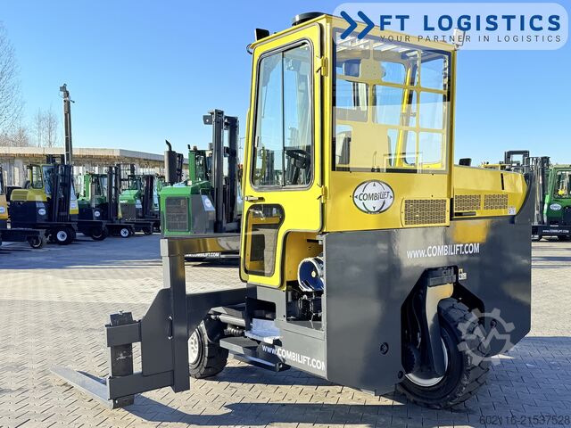 4-way forklift Combilift C3000XL DUPLEX FREE LIFT GAS POSITIONER