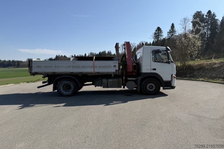 Truck mounted crane Volvo FM9-300 4x2 HMF 1223 K3 / Swiss-Vehicle