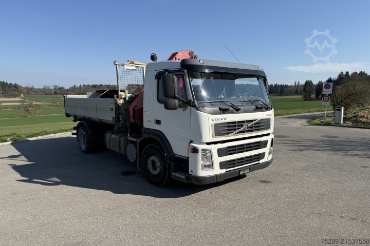 Truck mounted crane Volvo FM9-300 4x2 HMF 1223 K3 / Swiss-Vehicle