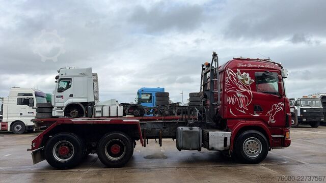 Chassis com cabina Scania 164 - 580 (MANUAL GEARBOX / LAMES / STEEL SUSPE...