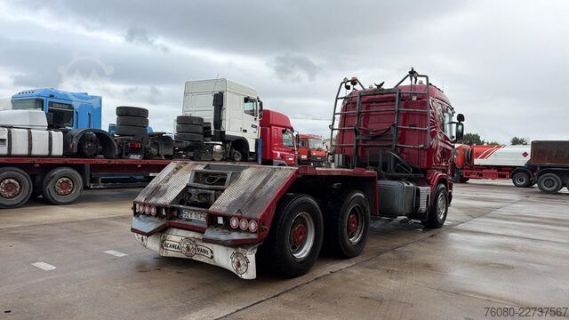 Chassis com cabina Scania 164 - 580 (MANUAL GEARBOX / LAMES / STEEL SUSPE...