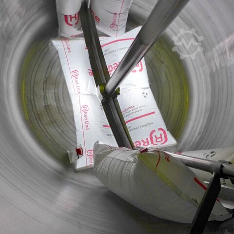 3.586 liter verwarmbare/koelbare reactor van V4A met ankerroerder HANAG 8762