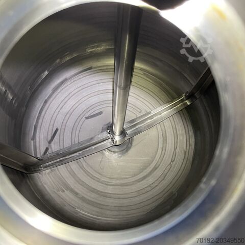 3.586 liter verwarmbare/koelbare reactor van V4A met ankerroerder HANAG 8762