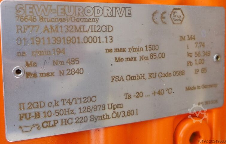 3690 liter verwarmbare/koelbare reactor van V4A met balkroerder HANAG 8758