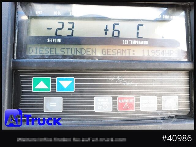 Hűtő félpótkocsi KRONE SDR 27 Carrier 1950 Mt., Lift, Multitemp.