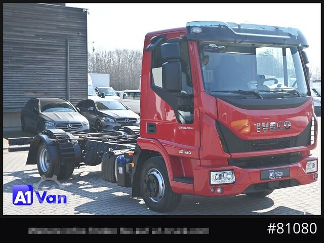 Furgonalváz IVECO Eurocargo 80E19 Fahrgestell, Klima, AHK, Luftfederung