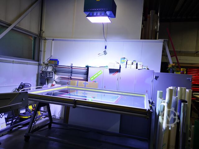 Serigrafia inclinacion y lampara 5000watt Acticop 5000watt
