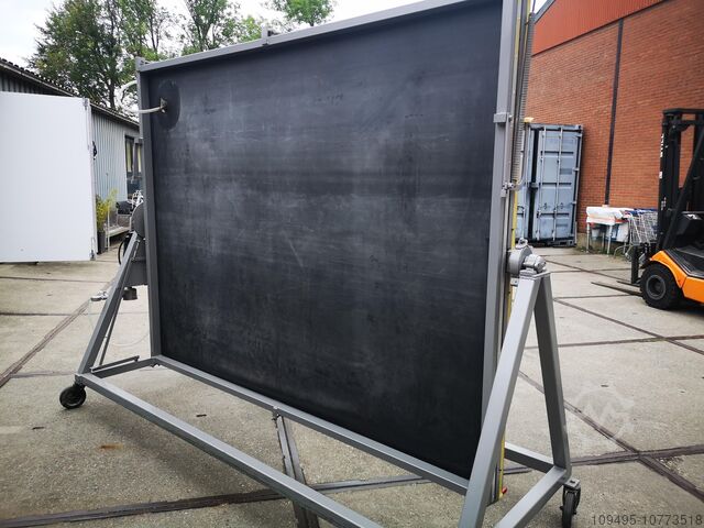 Serigrafia inclinacion y lampara 5000watt Acticop 5000watt