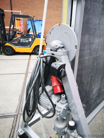 Serigrafia inclinacion y lampara 5000watt Acticop 5000watt