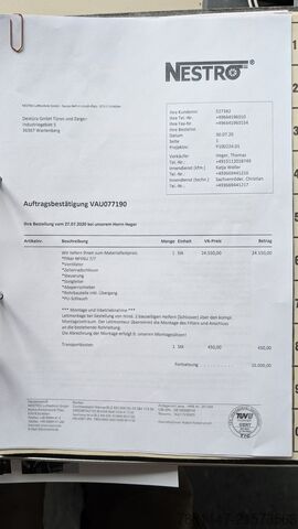 Impianto di aspirazione stazionario Nestro 