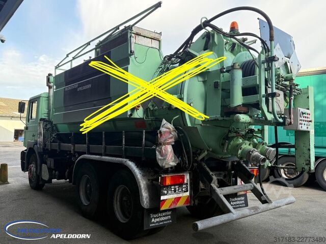 Podvozek s kabinou MAN 33.364 6x4 Big axles, Steel springs, Manuel