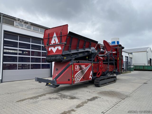 Mobile Sternsiebanlage Scheibenseparator Alzinger Maschinenbau Lepton 2100