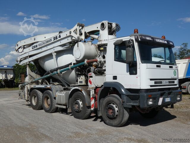 Autočerpadlo na beton Iveco EUROTRAKKER 410 E44
