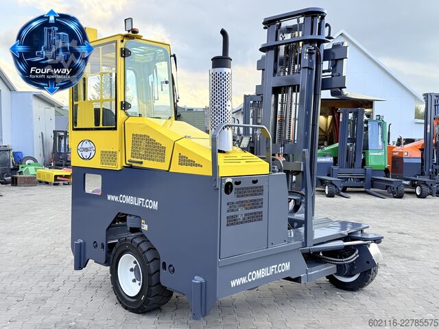Vierwegvorkheftruck Combilift C5000XL GAS DUPLEX 4500MM POSITIONER