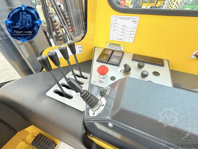 Vierwegvorkheftruck Combilift C5000XL GAS DUPLEX 4500MM POSITIONER