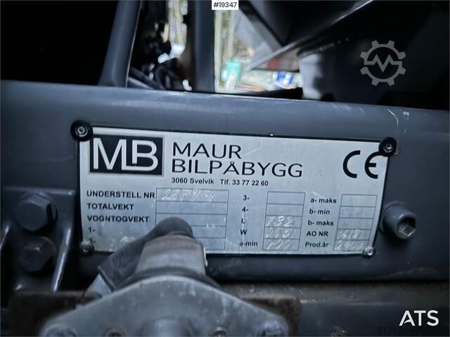 Avfallsbil Scania R124 6x4 Tipper. 330,000 km.