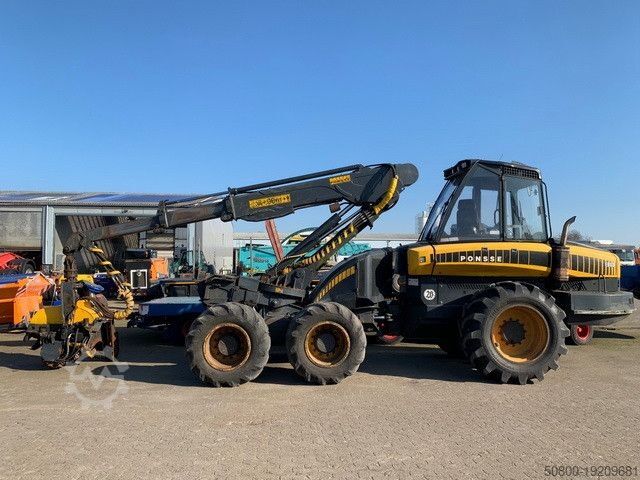 Skovkøretøj Ponsse Ergo H6, Harvester, Forstmaschine, Kran